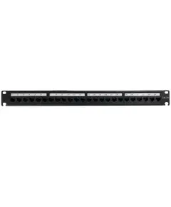 UTP CAT5e 24 порта 1U 19" Патч-панель с организатором