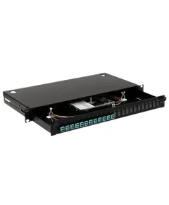 LAN1 з 12xLC Duplex OM3/OM4 24 пигтейл Патч-панель