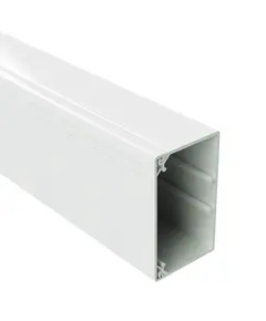 TA-GN 100x60 2000 мм RAL9001 Короб с крышкой