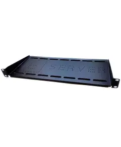EServer 1U 19" 420х200 Консольная полка черная