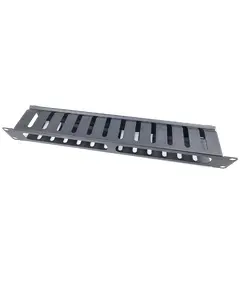SN 19" 1U(80мм)-9005 Кабельный организатор