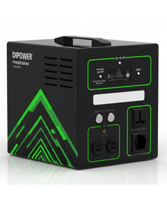 Портативна зарядна станція DIPOWER DDBX06314, 2000 Вт·год, 1000 Вт, LiFePO4