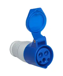 UEA 213 16А 220В 2Р+Е IP44 Розетка переносна