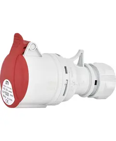 ЕТІ ES-3253 IP44 32A 400V 3P+N+PE Розетка кабельна