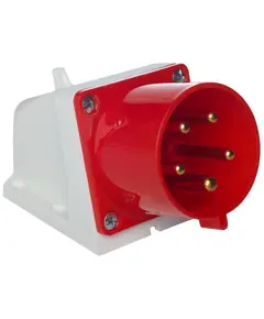 UEA 525 32А 380В 3P+Е+N IP44 Розетка стаціонарна настінна