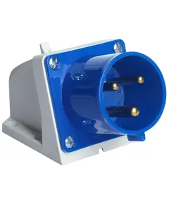 UEA 523 32А 220В 2Р+Е IP44 Розетка стаціонарна настінна