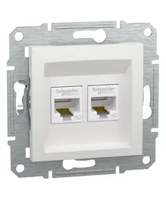 Asfora UTP 5E Розетка RJ45 подвійна
