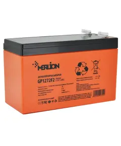MERLION AGM GP1272F2 PREMIUM 7.2А•г 12В Свинцево-кислотна акумуляторна батарея