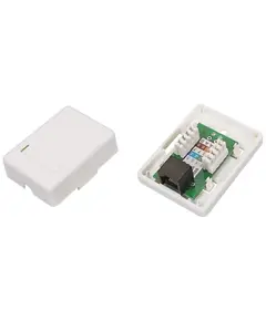 EServer 1хRJ45 UTP CAT5e Розетка комп'ютерна одинарна