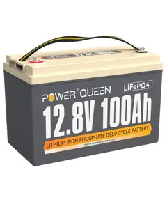 Power Queen LiFePO4 12V 100Ah H190 Акумуляторна батарея