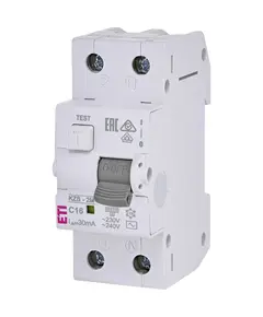 ЕТІ KZS-2M C 16/0.03 10kA Дифавтомат