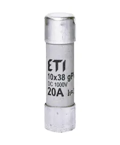 ETI CH10x38 gPV 20A 1000V Запобіжник
