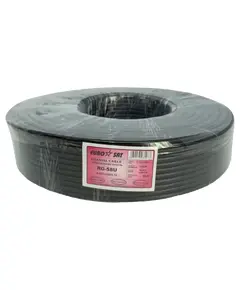 RG-58U (0.8СU+2.9PE+Al foil+64х0,12CCA) 5мм 100м Кабель коаксіальний