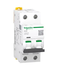 Schneider Electric A9F79206 Acti9 iC60 2P 6A C Автоматичний вимикач