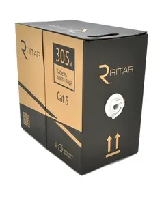 Ritar внутрішній КВПЕ FTP CU cat.6 (4*2*0.56) 4p (305м) Кабель