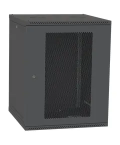 IPCOM СН-18U 600х600 перфорація RAL9005 Шафа серверна