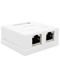 RITAR UTP 8P8C RJ45 2 порт Cat-5 Розетка комп'ютерна