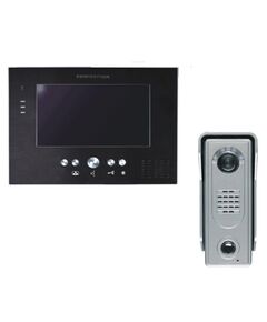 MT373C-CK silver + SAC5C Комплект домофон + вызывная панель