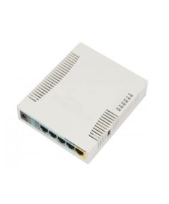 MikroTik RB951G-2HnD 2.4GHz Wi-Fi маршрутизатор с 5-портами Ethernet для домашнего использования