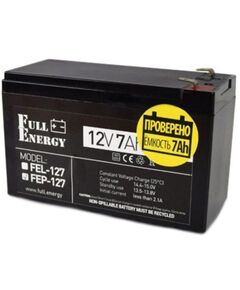 Full Energy FEP-127 7А•ч 12В Свинцово-кислотная аккумуляторная батарея