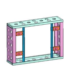 CABINET-49 "FRAME 49” LCD Display Unit Modular Frame Bracket