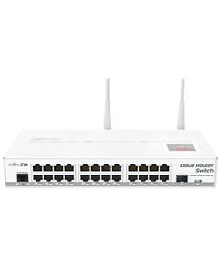 MikroTik CRS125-24G-1S-2HnD-IN 24-портовий керований Cloud комутатор з Wi-Fi