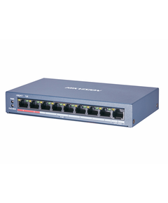 Hikvision DS-3E0109P-E/M(B) POE Коммутатор 8 портов неуправляемый