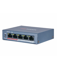 Hikvision DS-3E0105P-E/M(B) POE Коммутатор 4 порта неуправляемый