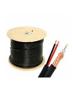 RG590-CU+2*0.75 PE ATIS Кабель комбинированный (Коаксиал + Питание) бухта 305 м