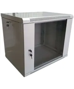 WMNC-500-9U-FLAT Шафа 9U 600x500х507 мм Hypernet настінна розбірна