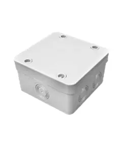 Коробка (032-21045-100) розподільна 100х100х50 сіра гладкостінна