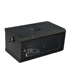 UA-MGSWL435B Шафа 19" 4U, 600x350x284мм (Ш*Г*В), економ, акрилове скло, чорний