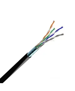 Cat. 5e F/UTP PE 4х2х24 AWG (70910021) бухта 500м. Кабель витая пара ЗЗЦМ (FTP медь уличный)