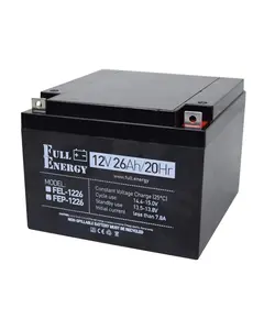 Full Energy FEP-1226 26 А•ч 12В Свинцово-кислотная аккумуляторная батарея