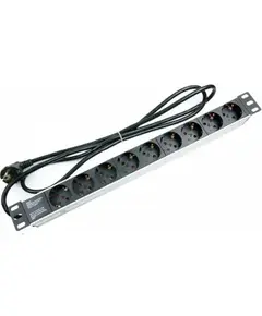 SPP9 Hypernet Блок 9 розеток 19'' алюминиевый корпус 1.8m 220В