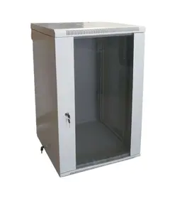 WMNC66-18U-FLAT Шафа 18U 600x600 мм Hypernet настінна розбірна