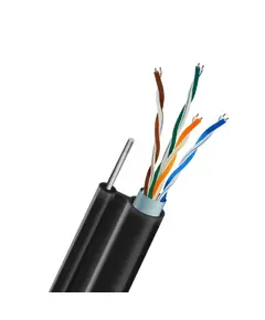 Кабель TRINIX FTP CAT5E 0.5 CU наружный (LDPE) c самонесущей проволокой