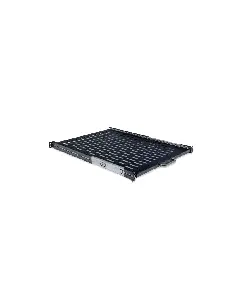 Voltronic Полка выдвижная 19", 600мм глуб. (400..870 мм крепления), черная