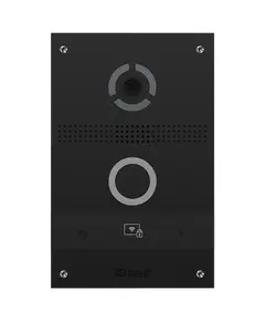 Bas-IP AV-08FB black IP вызывная панель с распознанием лиц и считывателем UKEY