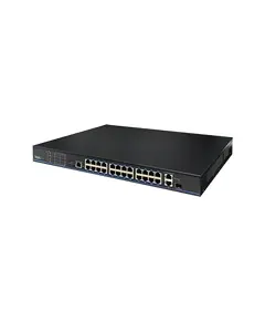 UTP3226TS-PSB 24 порта 10/100 Мбит/с PoE+ 2 порта Gigabit RJ-45 (1 порт комбинированный SFP)