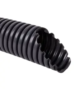 Kopos 1432D Гофтруба d32 с протяжкой черная