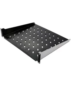 19" 2U 450мм Полка консольная черная