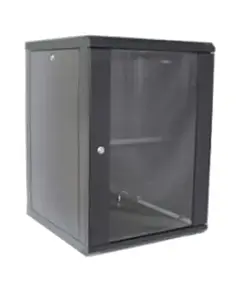 Hypernet WMNC66-15U-FLAT-BLACK Шафа коммутаційна настінна