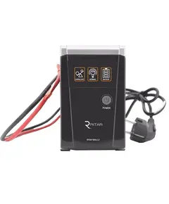 RITAR RTSW-500 LED ДБЖ з правильною синусоїдою 12В, під зовнішній АКБ