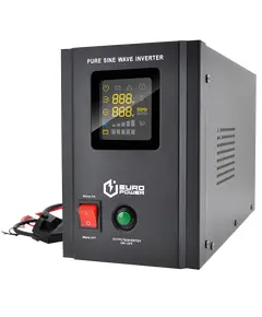 Europower PSW-EPB800TW12 ИБП с правильной синусоидой (480 Вт) 5/10А, под внешнюю АКБ