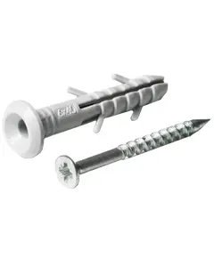 APRO SMTG-60040-C Дюбель-гвоздь быстрого монтажа полиэтиленовый гриб 6х40 (пач.100шт.)