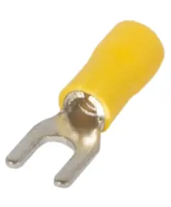 Enext e.terminal.stand.sv.1,25.5.yellow Изолированный вилочный наконечник 0.5-1.5 кв.мм желтый