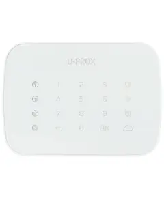 U-Prox Keypad G4 White Беспроводная сенсорная клавиатура для четырех групп