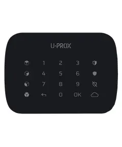 U-Prox Keypad G4 Black Беспроводная сенсорная клавиатура для четырех групп