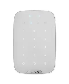 Беспроводная клавиатура с поддержкой защищенных карт и брелоков Ajax Superior Keypad Plus white Jeweller
